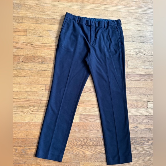 H&M Men's Midnight Blue Dress Pants Size 36 - Picture 1 of 5